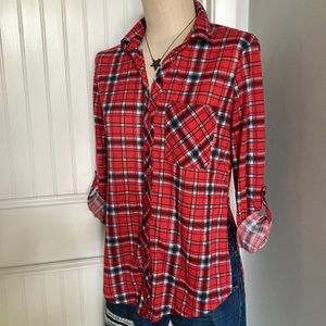 🔴Red Plaid Flannel